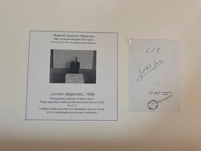 Gilbert Garcin - Le bon diagnostic, Antiquités & Art, Art | Objets design