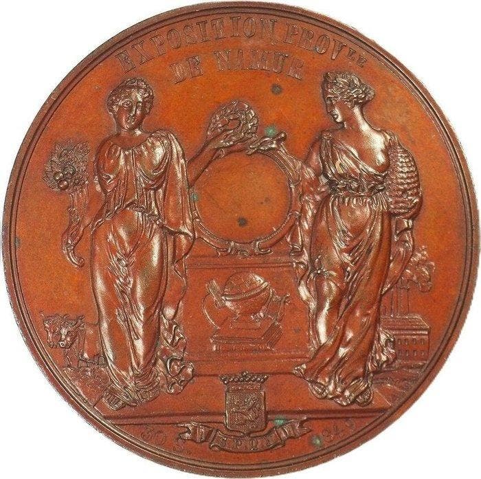België. Leopold I. Historical Medal Exposition provinciale, Postzegels en Munten, Munten | Nederland