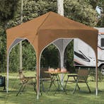 vidaXL Pop-up Feesttent 194 x 194 x 245 cm Beige, Verzenden, Nieuw