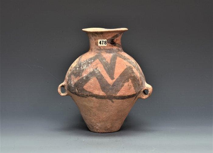 Het oude China, neolithicum Aardewerk, Keramiek Vaas - Ma, Antiek en Kunst, Antiek | Overige Antiek