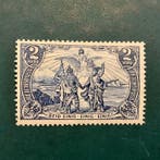 Duitse Rijk 1900 - 2 Mark Reichspost gecentreerd - MH -, Gestempeld