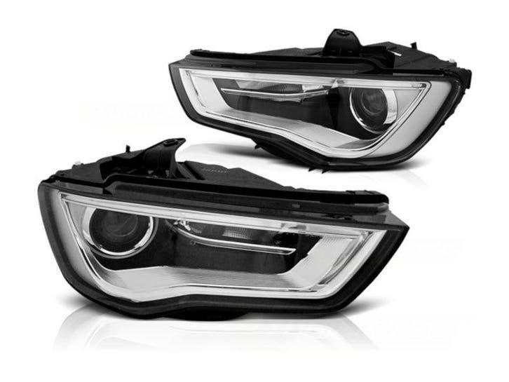 LED DRL Black koplamp units geschikt voor Audi A3 8V, Auto-onderdelen, Verlichting, Nieuw, Audi, Verzenden