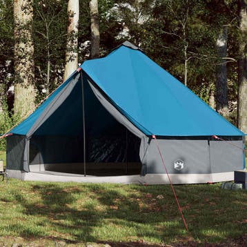 vidaXL Tipitent voor gezin 12-persoons waterdicht blauw, Verzenden, Nieuw