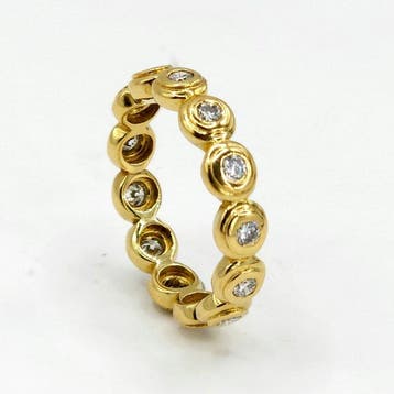 Sans prix de réserve - Bague de fiançailles - 18 carats, Handtassen en Accessoires