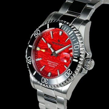 Tecnotempo - Automatic Professional Diver 500M / 50ATM - Red, Nieuw