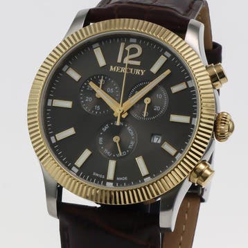 Mercury - Swiss Made Chronograph Watch - ME460-SGL-3 - Sans, Nieuw