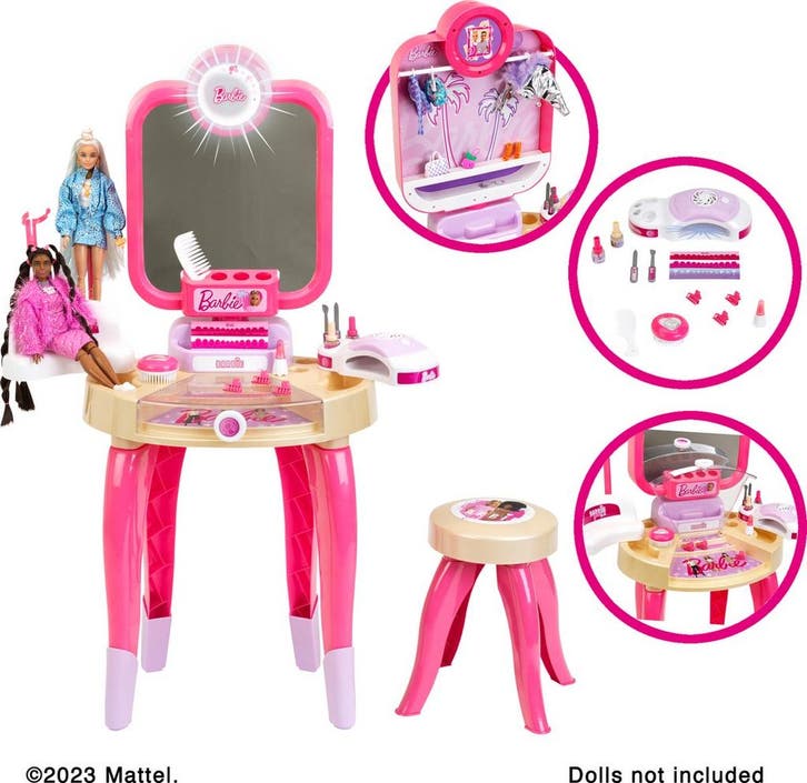 Klein Toys Barbie beautystudio happy vibes - incl., Enfants & Bébés, Jouets | Autre, Envoi