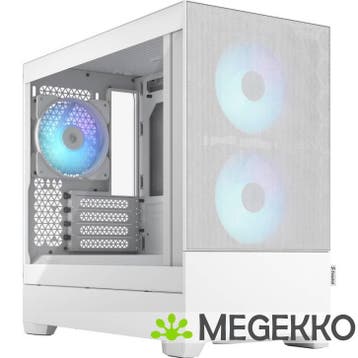 Fractal Design Pop Mini Air RGB White TG Clear Tint, Verzenden