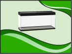 Aquael OptiSet 200 Aquarium Zwart - 100cm (Aquarium sets), Dieren en Toebehoren, Verzenden, Nieuw, Verlichting of Verwarming