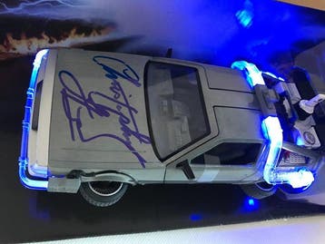 Back to the Future - Signed by Christopher Lloyd ( Dr.