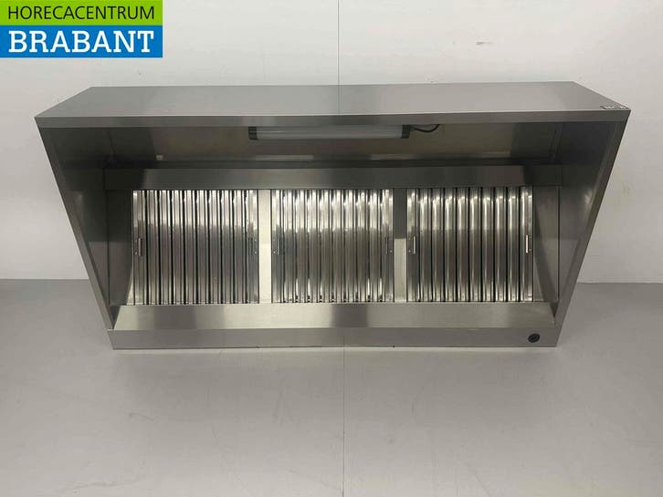 Hotte aspirante en acier inoxydable avec filtres à lamelles, Articles professionnels, Horeca | Autre, Envoi