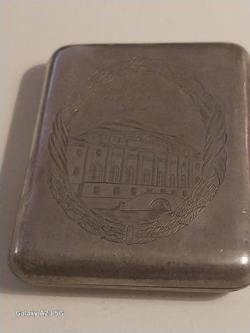 Zonder minimumprijs - Sigarettendoos - Zilver, Verzamelen, Nieuw