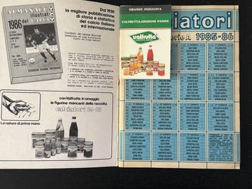 1985/86 Panini Calciatori Panini 1985/86 Album complet -, Nieuw