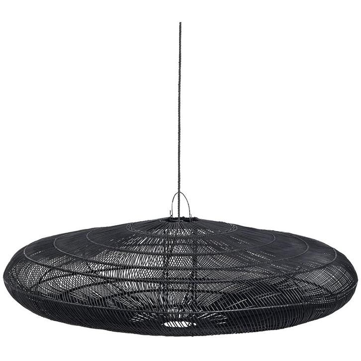 Bazar Bizar Macaron Hanglamp - Zwart - Xl - Nieuw in, Huis en Inrichting, Lampen | Hanglampen, Nieuw, Overige materialen, Minder dan 50 cm