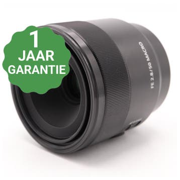 10% korting | Sony FE 50mm F/2.8 Macro | Tweedehands, Verzenden, Zo goed als nieuw
