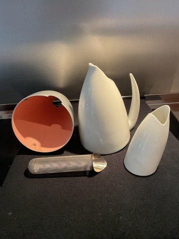 Alessi - Philippe Starck - Théière (2) - Porcelaine -
