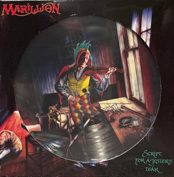 Marillion Picture Disc LP  Script For A Jesters Tear  -, Cd's en Dvd's, Vinyl Singles