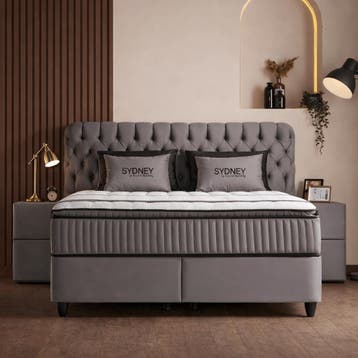 Opbergbed Sydney - 140 x 200, Nieuw