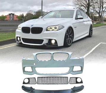 PARE-CHOCS AVANT BMW F10 F11 10-13 LOOK M PERFORMANCE, Verzenden