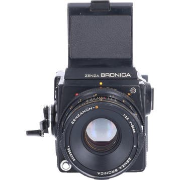 Tweedehands Bronica SQ met Zenzanon-s 80mm f/2.8 CM2553, Ophalen of Verzenden, Gebruikt