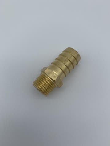 Hose End, Straight with 3/8 NPT and 5/8 Hose fitting, Ophalen of Verzenden, Nieuw