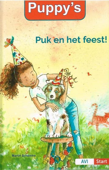 Puk en het feest! / AVI start 9789492482938 Martin Scherstra, Verzenden, Gelezen, Martin Scherstra