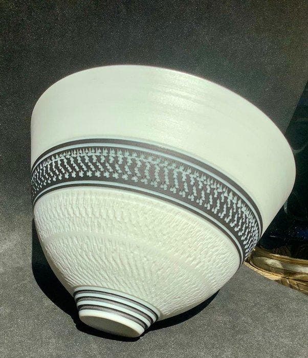 eigen atelier - Horst Göbbels - Plateau - Biscuit de, Antiek en Kunst, Antiek | Glaswerk en Kristal