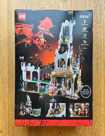 Lego - Ideas - 21348 - Dungeons & Dragons: Red Dragon Tale, Nieuw