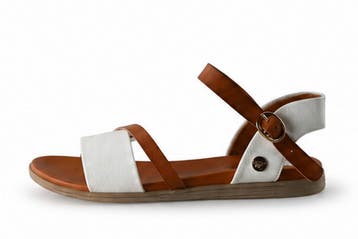 Mustang Sandalen in maat 38 Wit, Verzenden, Wit, Sandalen of Muiltjes, Mustang
