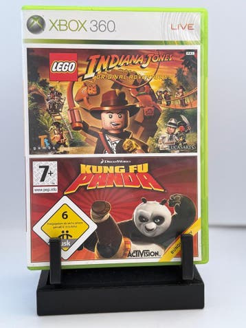 Lego Indiana Jones & Kung Fu Panda - Xbox 360, Games en Spelcomputers, Verzenden, Gebruikt