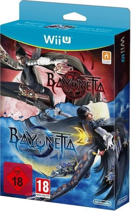 Bayonetta 1 + 2 Special Edition (Wii U Games), Games en Spelcomputers, Games | Nintendo Wii U, Zo goed als nieuw, Ophalen of Verzenden
