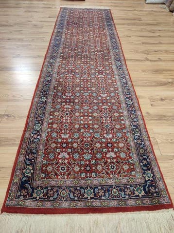 Bidjar - Tapis - 3.02 m - 0.77 m - Herati Runner Classic!, Nieuw