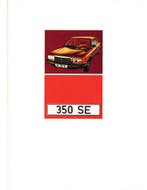 1972 MERCEDES BENZ S KLASSE BROCHURE ENGELS
