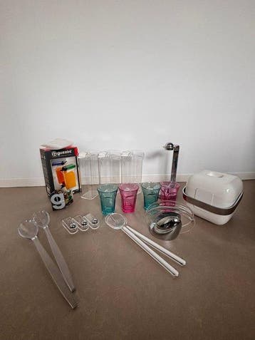 Guzzini - Ijsemmer - Plastic, Glas - Guzzini verzameling -