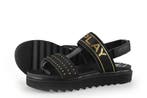 Replay Sandalen in maat 38 Zwart, Verzenden, Zwart, Replay, Sandalen of Muiltjes