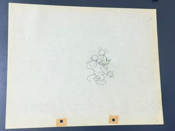 Walt Disney – Mickey Mouse-animatietekening - Mickeys