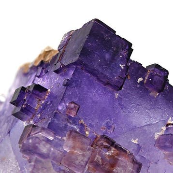LUMINEUSE FLUORITE VIOLETTE INTENSE, CHINE Cristaux sur