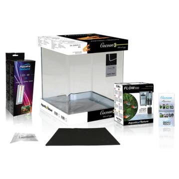 Aquarium COCOON LED 3 (31 L) 30x30x35H, Verzenden