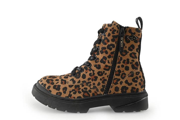 Replay Veterboots Meisjes in maat 31 Panter, Kinderen en Baby's, Kinderkleding | Schoenen en Sokken, Jongen of Meisje, Zo goed als nieuw