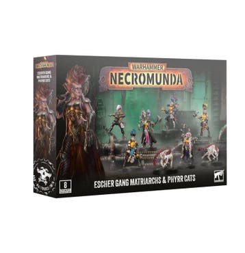 Necromunda Escher Gang Matriachs and Phyrr Cats (warhammer, Ophalen of Verzenden, Nieuw