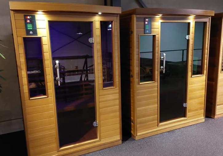 2 Pers Therapeutische infraroodcabine, Healthenwellness, Sport en Fitness, Sauna, Nieuw