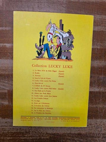Lucky Luke T19 - Les Rivaux de Painful Gulch - B - 1 Album -