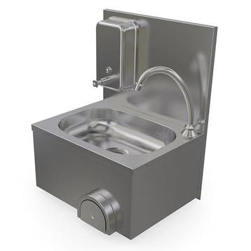 Handwasbak | Wandmontage | Incl. Dispensers | 340x240mm |, Verzenden, Nieuw in verpakking