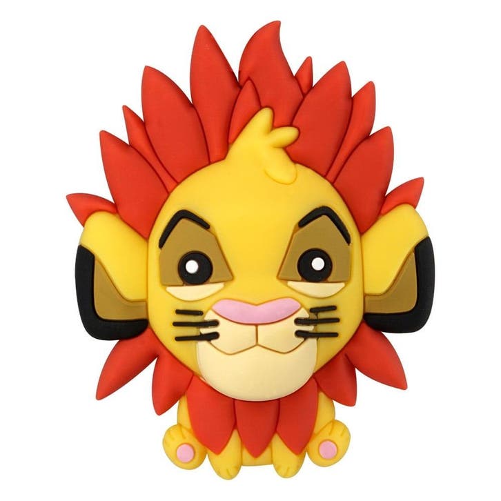 De Leeuwenkoning Simba 3D Magneet, Verzamelen, Disney, Nieuw, Ophalen of Verzenden