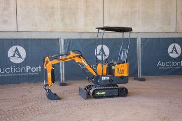 Veiling: Minigraver Captok CK13D Diesel 7kW 2026 Nieuw, Ophalen