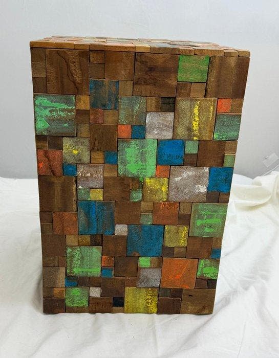 Doos - Hout, Antiek en Kunst, Curiosa en Brocante