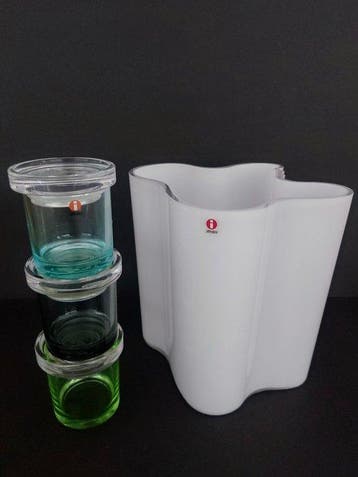Iittala - Vase (4) - Verre