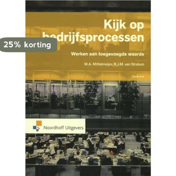 Kijk op bedrijfsprocessen 9789001845063 Rob van Stratum, Verzenden, Gelezen, Rob van Stratum
