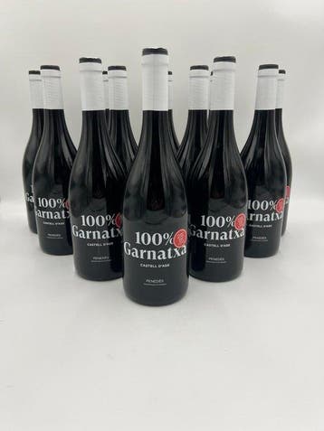 2021 Castell dAge 100% Garnatxa - Penedes - 12 Flessen, Nieuw