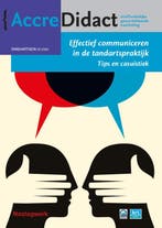 Effectief communiceren in de tandartspraktijk / AccreDidact, Verzenden, Zo goed als nieuw, Albert Smith